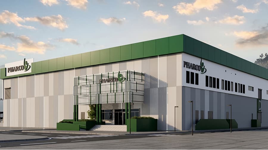 PHARCO INTERNATIONAL PLANT UNDER CONSTRUCTION IN SAUDI ARABIA